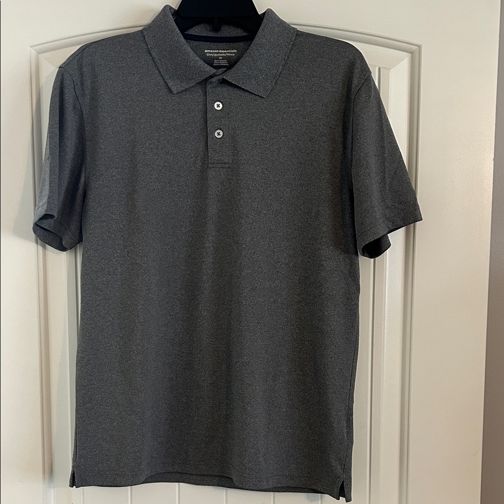 Men's Gray Polo Shirt